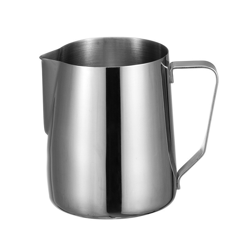 Directly Supplied by the Manufacturer, Stainless Steel Latte Art Cup, Pointed Spout Coffee Frothing Pitcher, Graduated Frothing Cup, Coffee Frothing Tool, Milk Frothing Pitcher