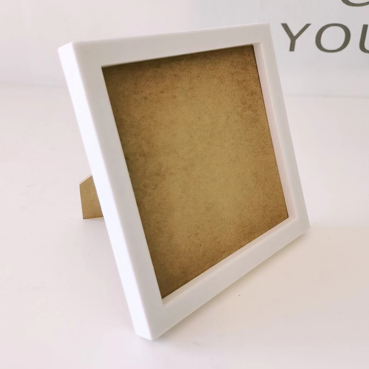 Pvc Photo Frame Diamond Painting Plastic Frame Handmade DIY Masonry Painting Square Outer Frame 15*15 Factory Wholesale Direct Sale