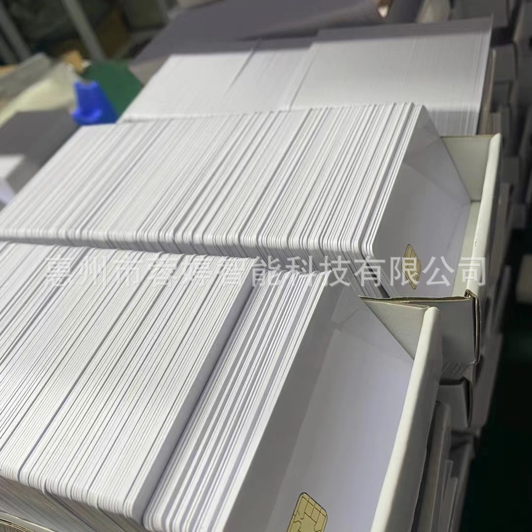 Fm4442 Chip Sim Size Logic Encryption Ic Card Contact Chip Card Smart Chip Smart Security Card