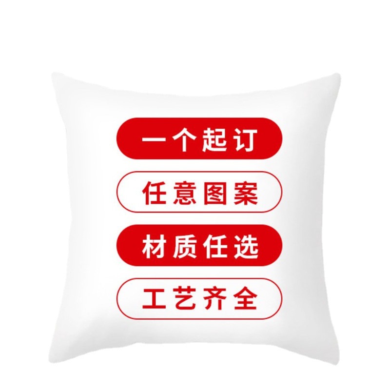 Pillow Custom logo Amazon Pillow Sofa Cushion Short Plush Pillowcase Multifunctional Dual-purpose Pillow Quilt