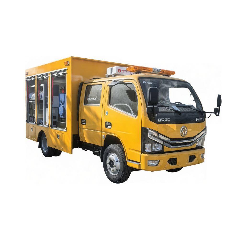 Dongfeng Blue Brand 1000 Cubic Meter Large-Flow Drainage Emergency Vehicle, National Vi Standard Municipal Engineering Rescue Vehicle