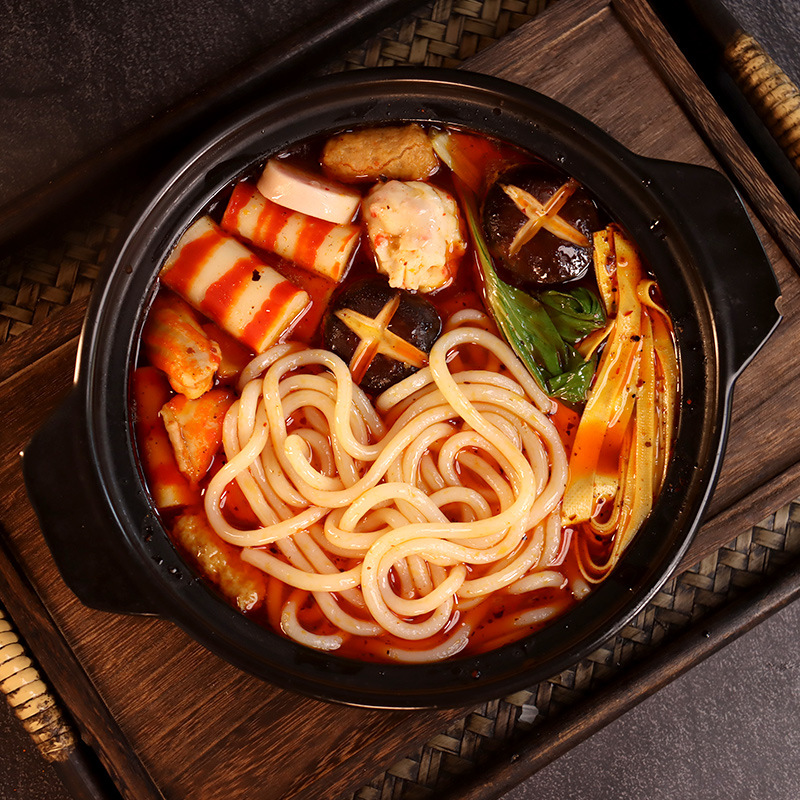 Northeast Boyle Crossing Bridge Rice Noodle 350g Spicy Rice Noodle Casserole Rice Noodle Convenient Fast Food Bag Vacuum 3 Pack Material