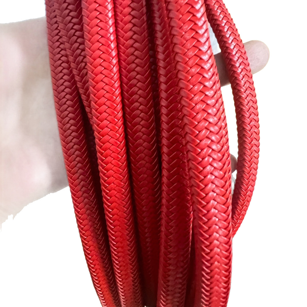 DIY Multi-Strand Braided Pu Bracelet Core-Spun Pu Leather Cord Korean and Japanese Foreign Trade Popular Bracelet Wristband Pu Faux Leather Cord