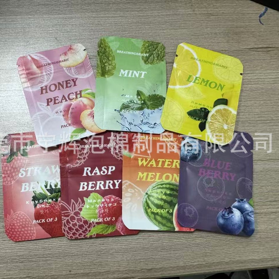 Cross-Border Smoking Cessation Sticks with Hollow Cotton Core, Mint-Flavored Sticks, Smoking Cessation Alternative Sticks, Fruit-Flavored Aids for Quitting Smoking, Replacement Cotton Core