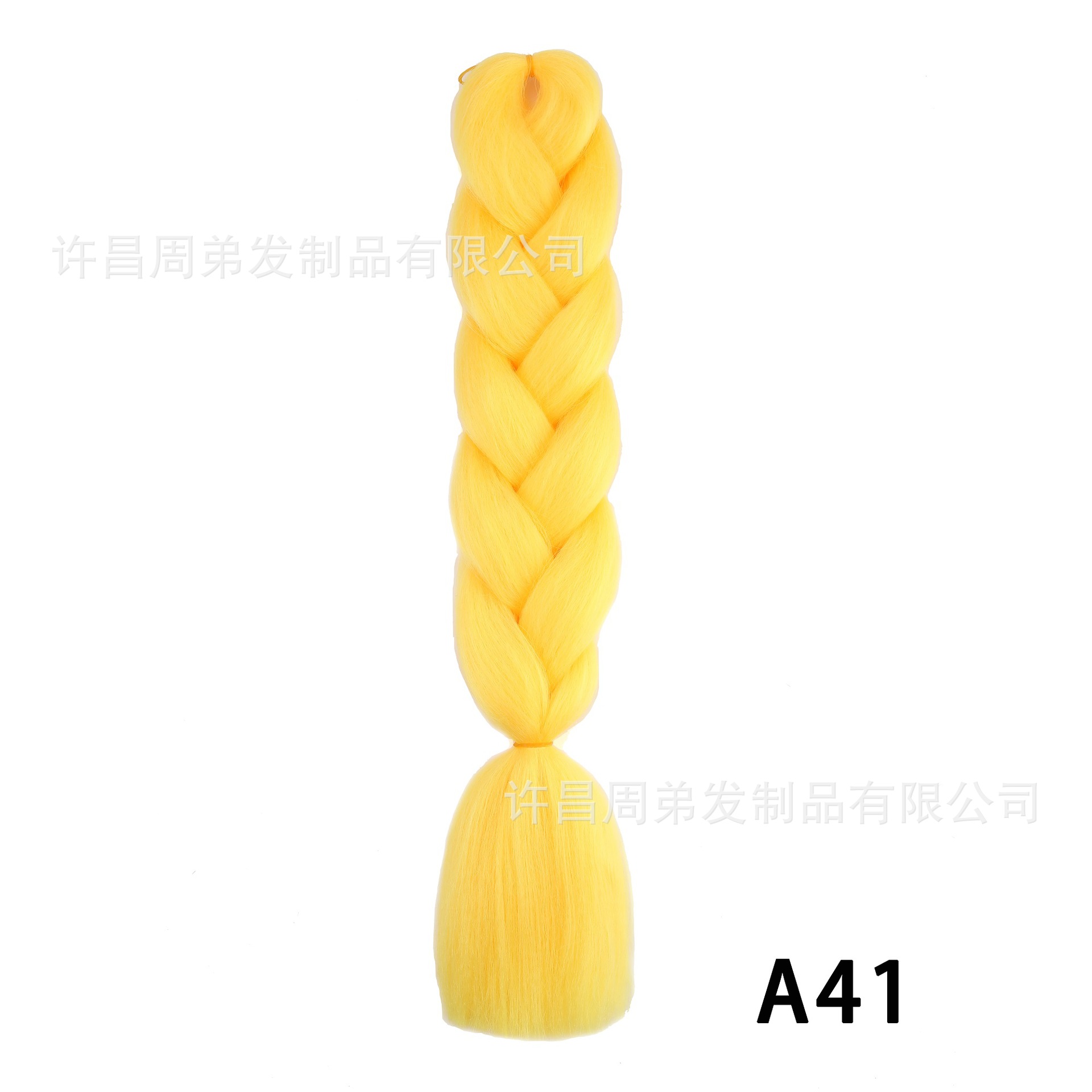 African Big Braid High Temperature Silk Dirty Braid Wig Colorful Chemical Fiber Gradient Color Big Thick Braid Big Loose Braid Women's Hair Extender