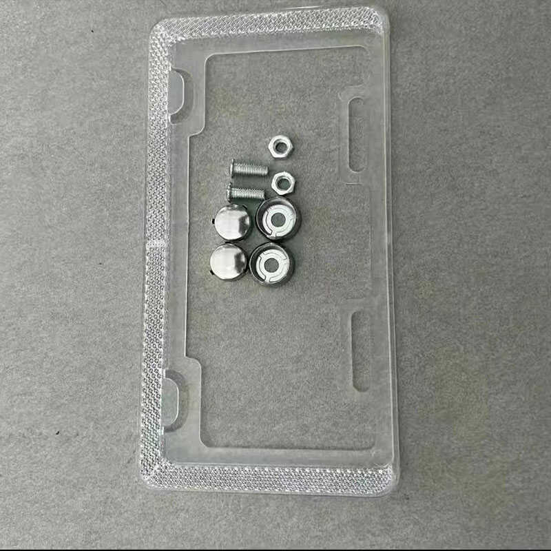 Electric Vehicle License Plate Holder License Plate Frame Suitable for Beijing, Guangzhou, Foshan, Dongguan, Shenzhen License Plate Holder Protective Cover Silk Flower