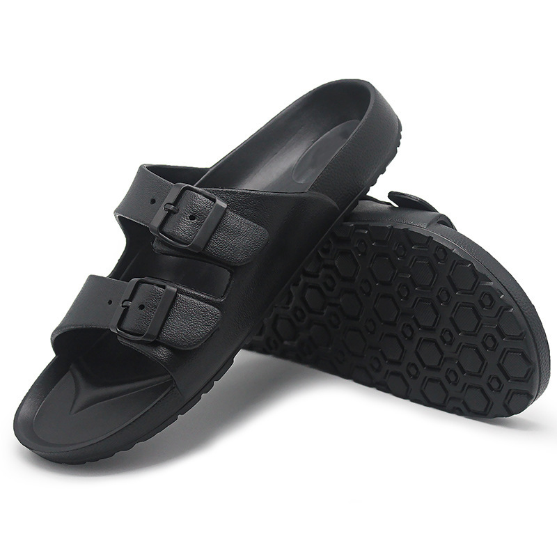 Summer New Cross-Border Sandals Men's Extra Large Size Men's Sandals Open Toe Buckle Slippers Foot Arch Dropshipping
