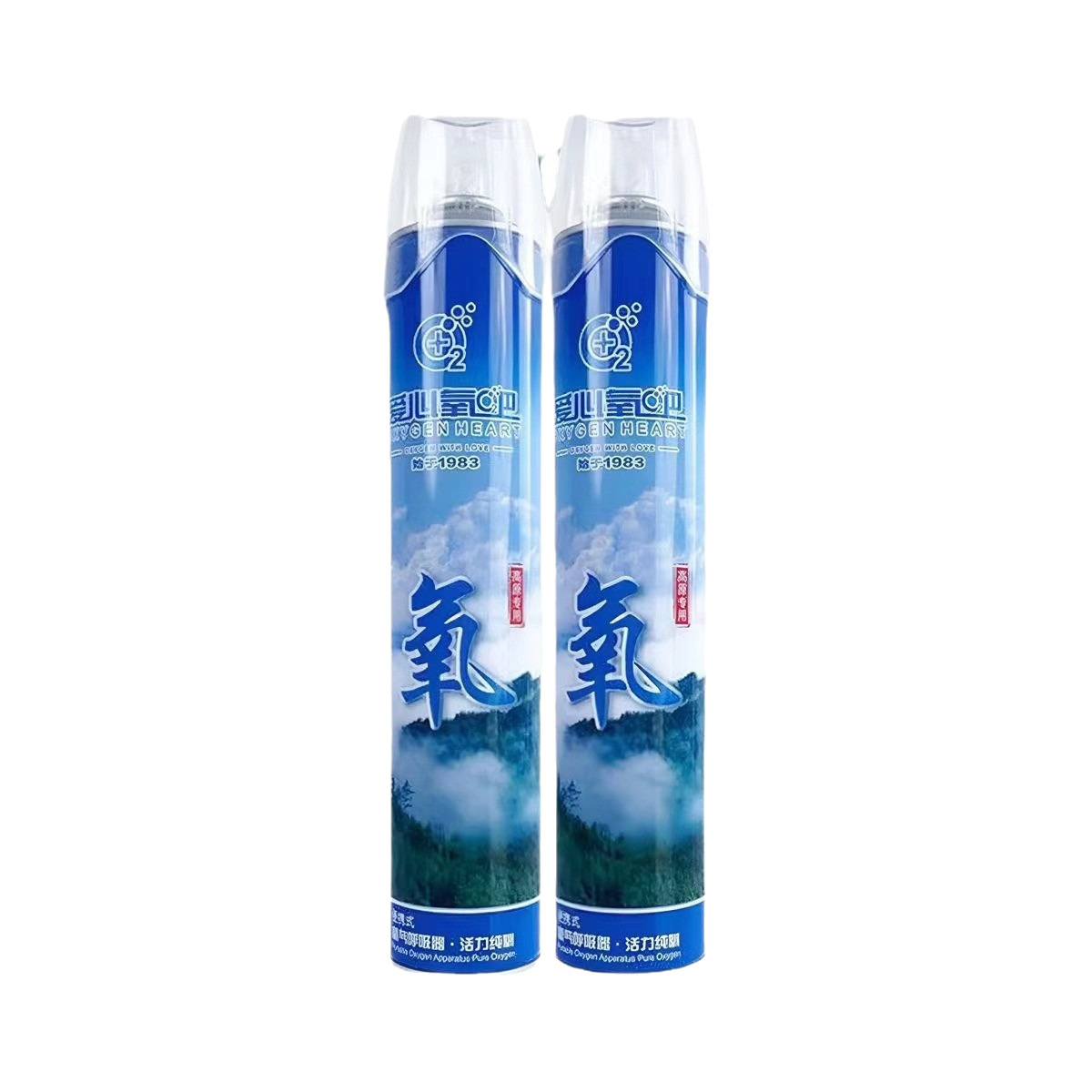 Free Shipping Love Oxygen Bottle Portable Mountaineering Plateau Oxygen Tank Elderly Pregnant Women Oxygen Inhaler Household Small Medical