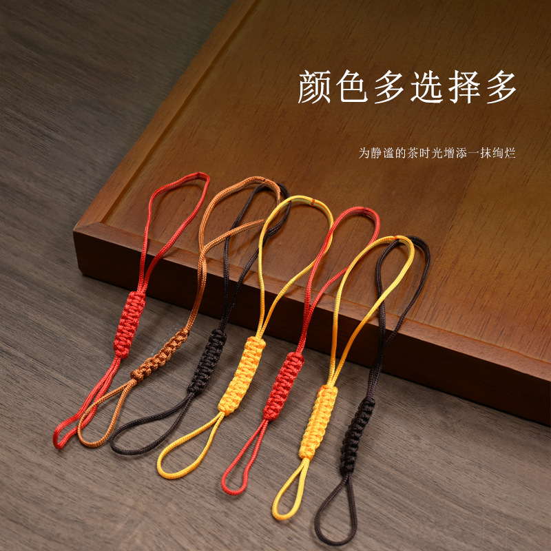 Teapot Rope Hand-Woven Pot Rope Purple Sand Pot Lid Rope Ceramic Glass Cup Rope Tea Set Accessories Wholesale