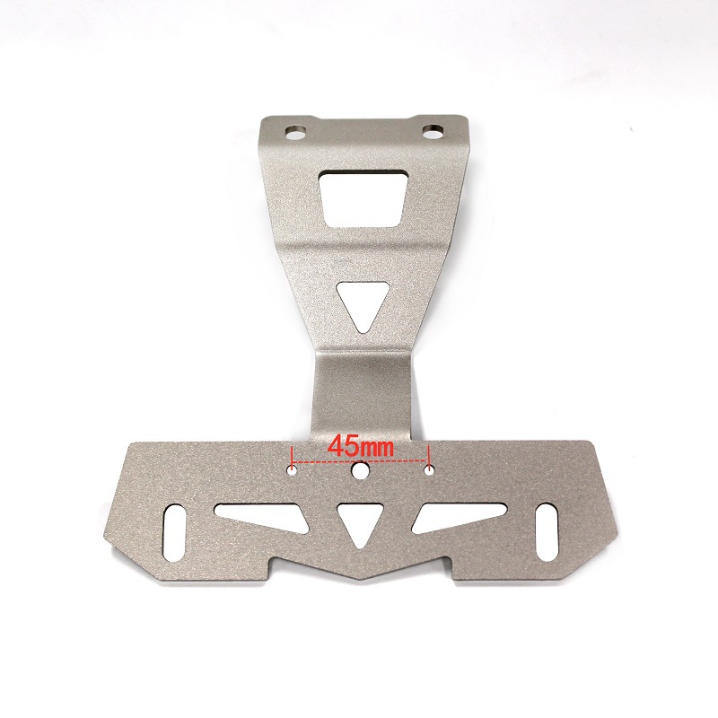 Off-road motorcycle modification suitable for Honda CRF300L short tail license plate light mounting bracket stainless steel