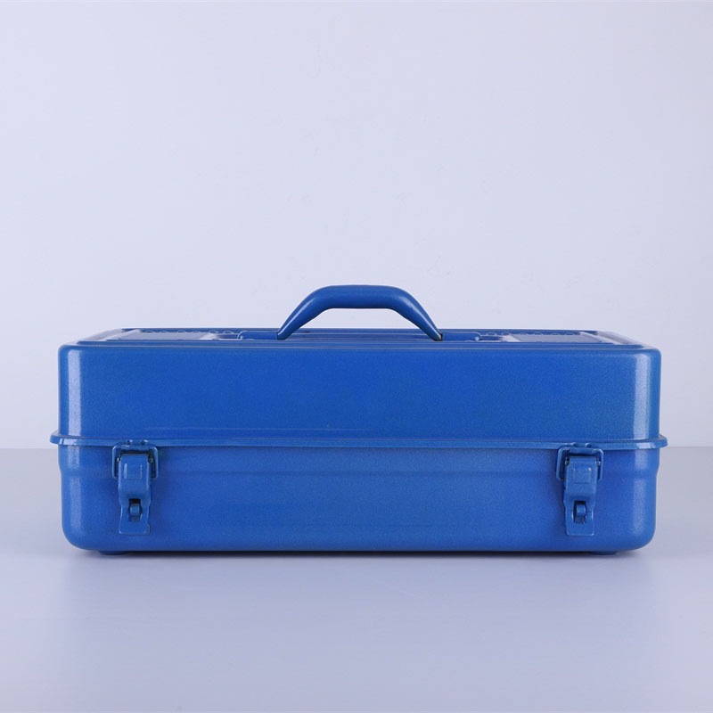 Wholesale Iron Toolbox Single-Layer Thickened Toolbox Factory Direct Sale Single-Handle Household Toolbox