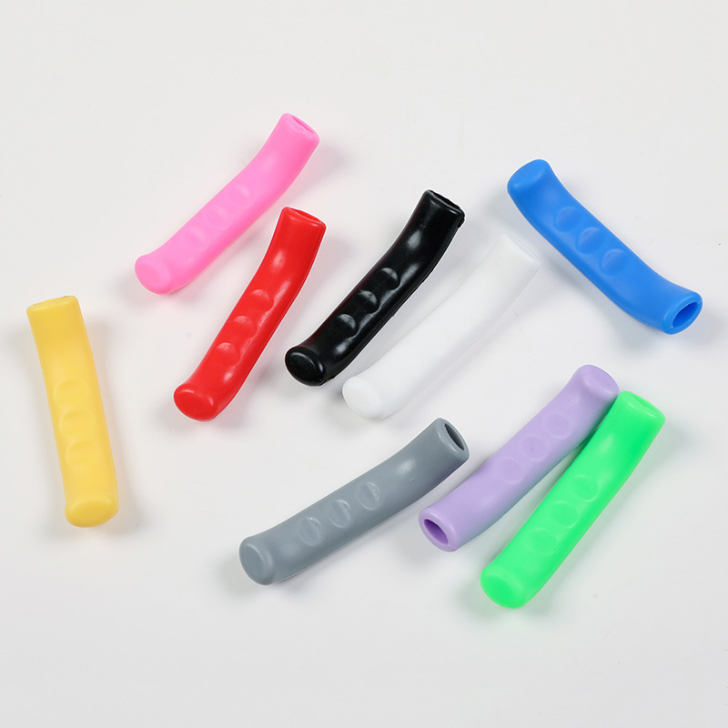 Mountain bike anti-slip silicone brake handle protection Road cover folding brake handle protective cover riding accessories pair