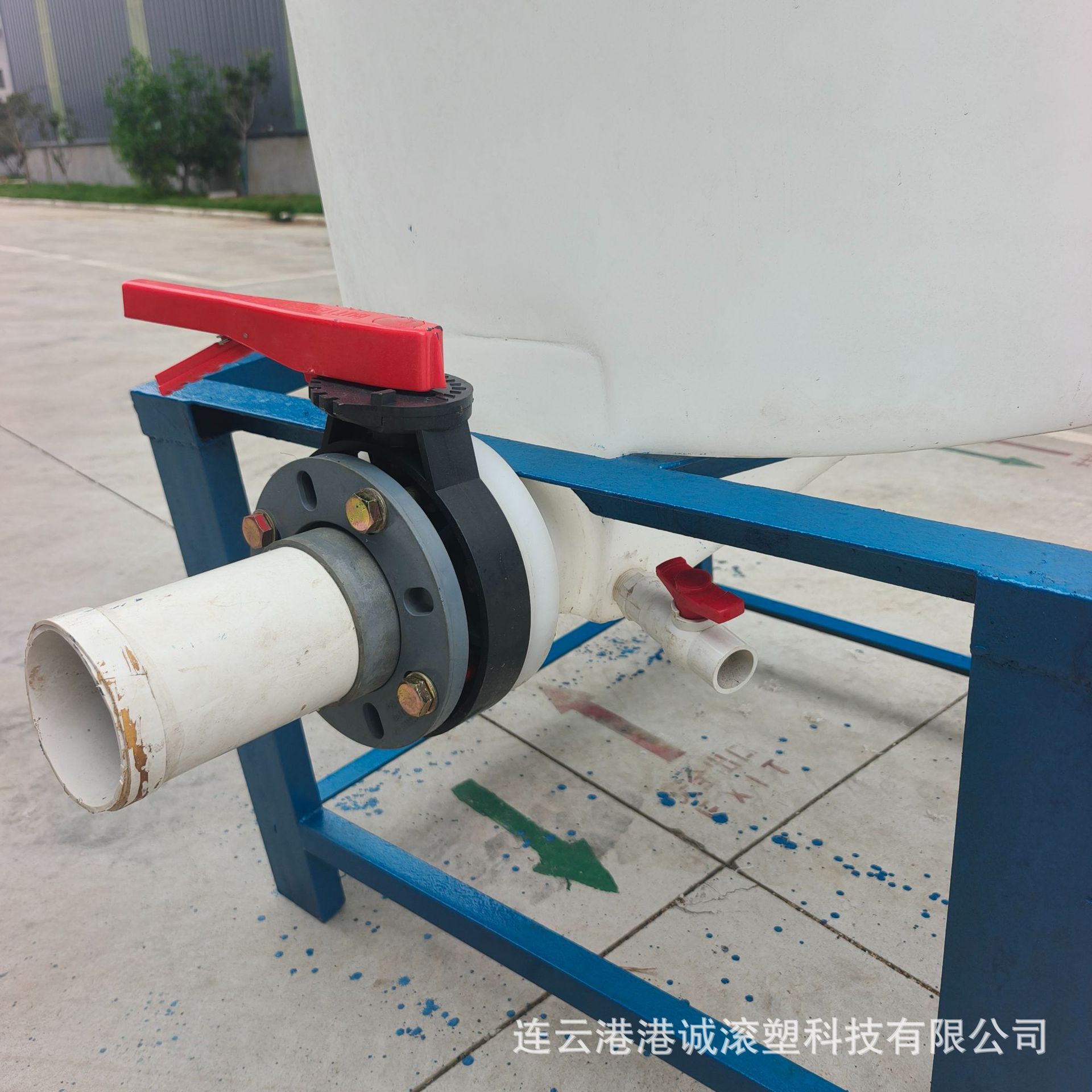 Quartz Sand Pickling Tank, Chlorine Sand Bucket, Pe Material, Acid and Alkali Resistance, Corrosion Resistance, Wear Resistance, Large Diameter Plastic Tank