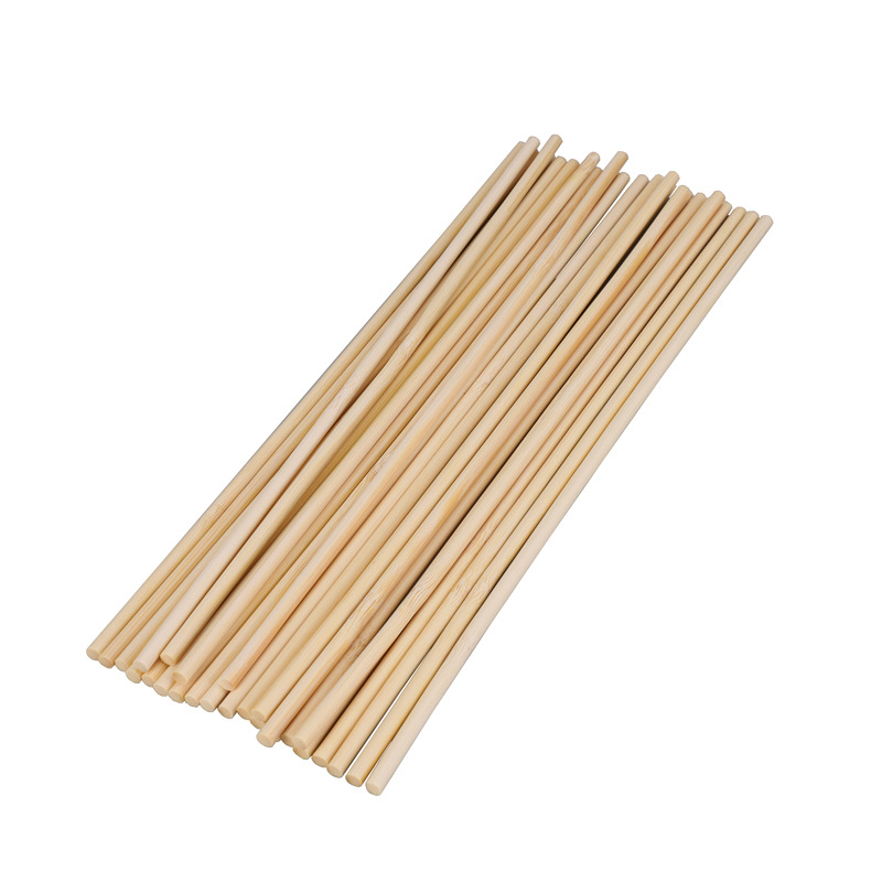 Bamboo Stick DIY Handmade Small Materials 3 mm Assembly Manufacturer Direct Supply Building Model Flat Head Bamboo Stick Small Round Stick