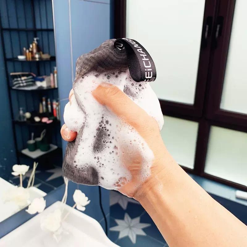4-layer foaming net pocket soap foaming net handmade soap bag facial special foaming device bath foam storage bag