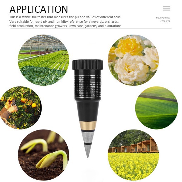 Soil pH Meter VT-05 Soil PH Meter Tester Hygrometer Portable Humidity Sensor PH Meter