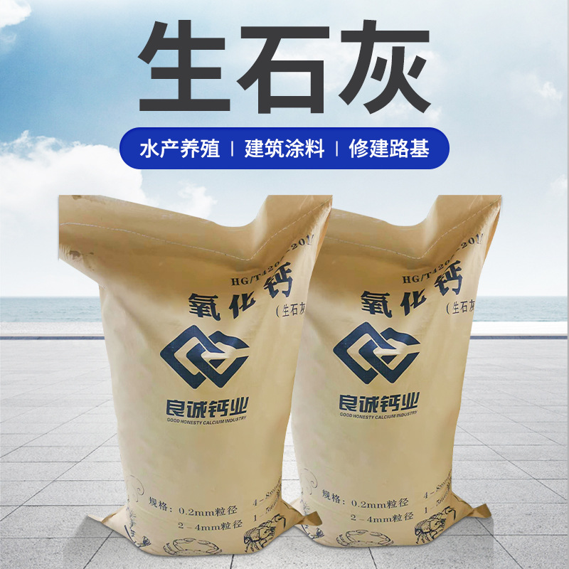 Wholesale Bulk Quicklime Powder Water Treatment Quicklime Block Industrial Construction Desiccant Block Calcium Oxide Granules