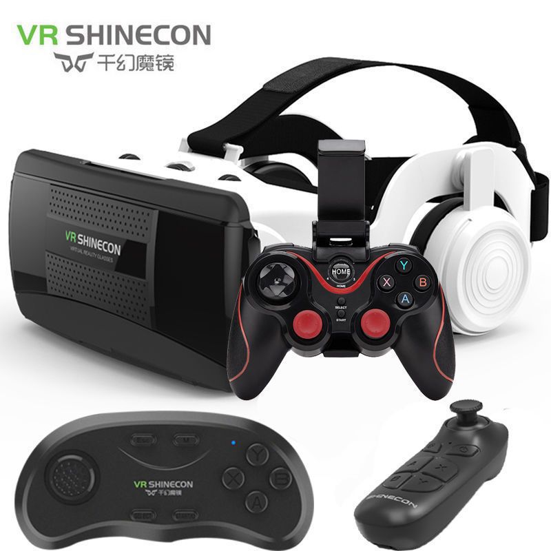Шлем Qianhuan Magic Mirror 11-го поколения, обновленные VR очки, все-в-одном, виртуальный 3D кинотеатр, игровая консоль, 12 мобильных телефонов, специализированных 10