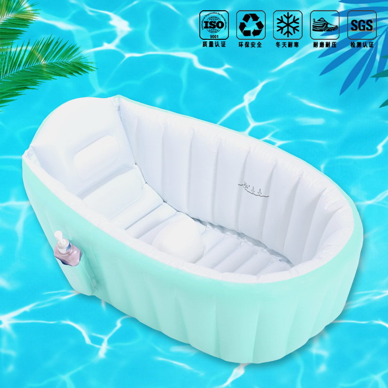 Cross-Border product BABY inflatable folding bathtub BABY BATH tub factory direct swimming pool BABY BATH