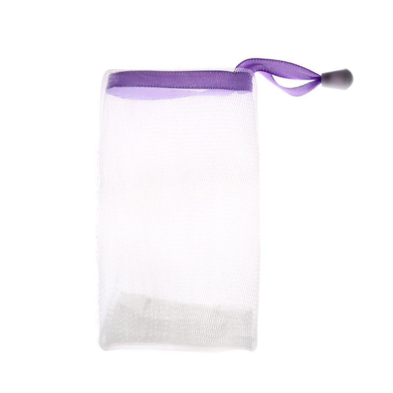 Ribbon Foaming Net Handmade Soap Soap Foaming Net Individual Packaging Cleansing Foaming Machine Facial Cleanser Foaming Net Bag
