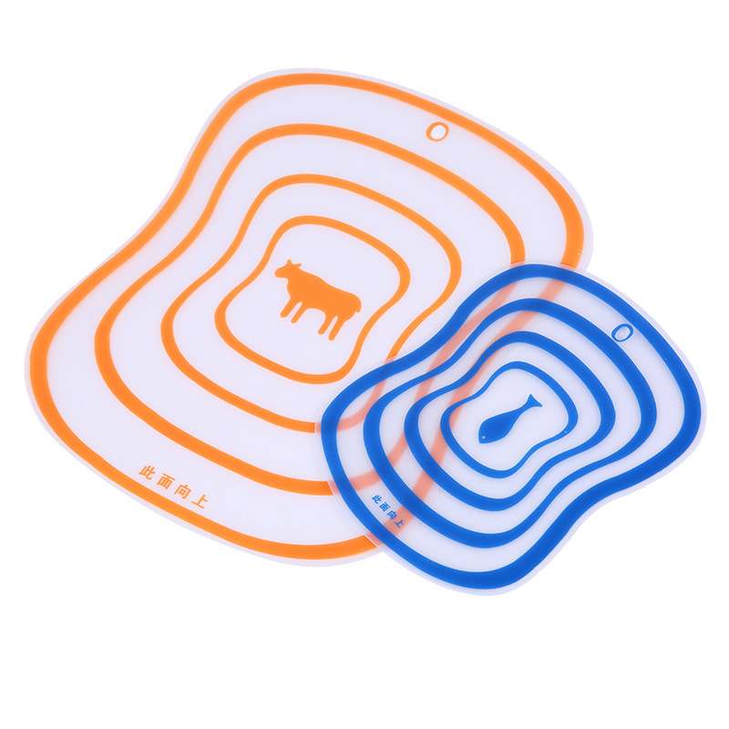 Transparent Plastic Japanese-style Cutting Board Household Antibacterial Anti-mildew Cutting Board Cutting Board Dormitory Cutting Fruit Plastic Cutting Board Cutting Board