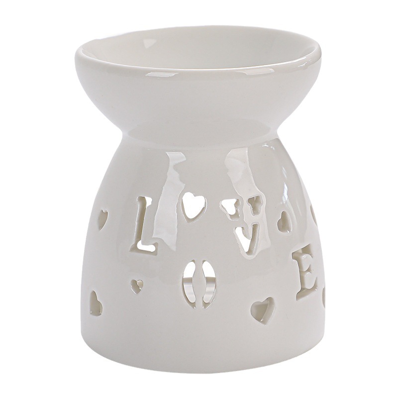 Cross-border for ceramic aromatherapy furnace hollow aromatherapy essential oil creative home crafts manufacturers wholesale