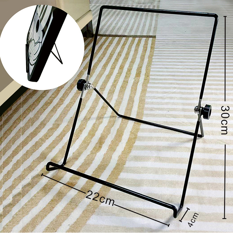 Металлическая проволочная увеличенная переносная подставка для монитора складная подставка для лаптопа настольная для планшета