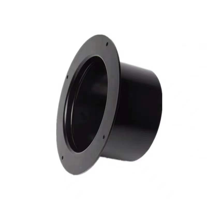 ABS straight flange air outlet straight flange fresh air system air outlet interface connector plastic air outlet