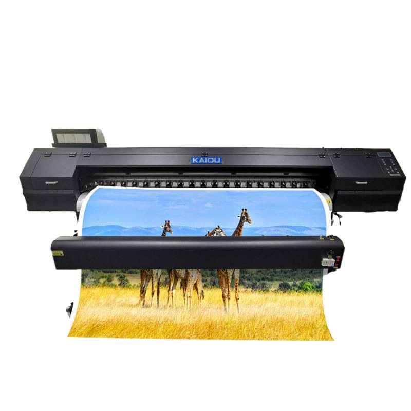High-Definition Photo Printing Machine 1.6m Single Head/Double Head Suitable for Inkjet Cloth Car Stickers Self-Adhesive Outdoor Adhesive