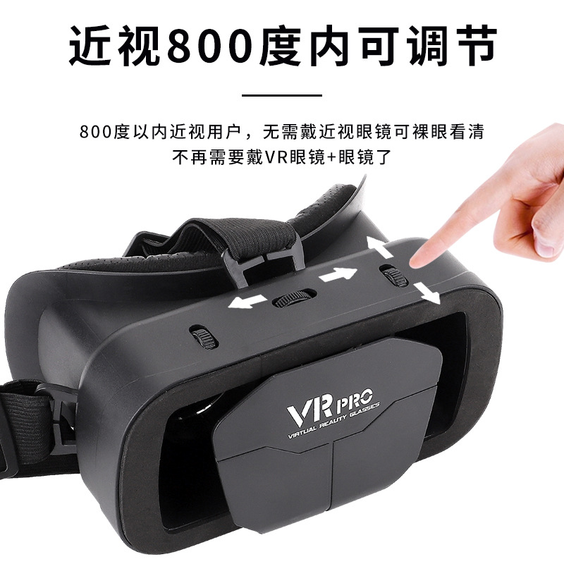 Cross-Border New Vrpro Glasses Fifth Generation 3D Smart Box Glasses Mobile Phone Movie Video Virtual Reality First Generation