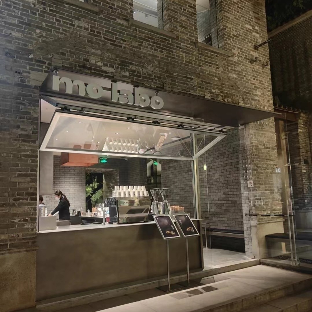 Up and down Folding Windows Lift and Push Milk Tea Coffee Shop Aluminum Alloy to Easily Lift Any Suspended Flip-Up Window