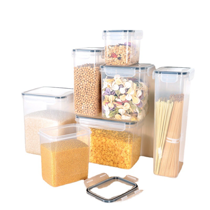 Kitchen storage and finishing plastic sealed box food storage fresh-keeping box multi-specification silicone sealed fresh-keeping box