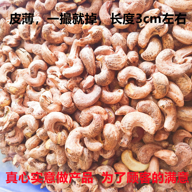 Cashew Nuts Vietnam A180 Snack Nuts with Purple Skin 500g Suitable for Children and Pregnant Women Wholesale Ready-To-Eat Recommended Large Kernels