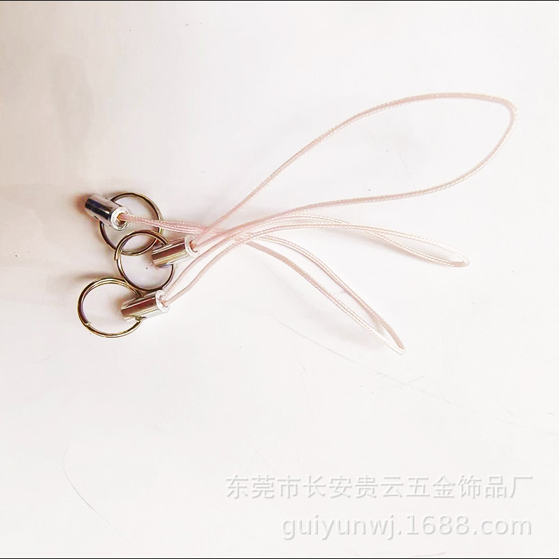DIY Mobile Phone Rope Pendant Doll Lanyard Accessories Lanyard Hanging Key Ring Jewelry Small Sling Guangdong Manufacturer
