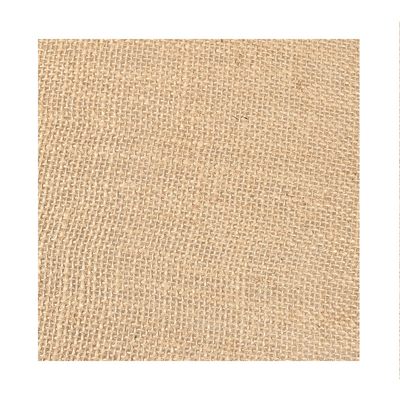 Laminated Jute Fabric Custom Handmade DIY Tablecloth Burlap Decorative Fabric Wide Jute Rope Burlap Sheet Coarse Burlap Roll
