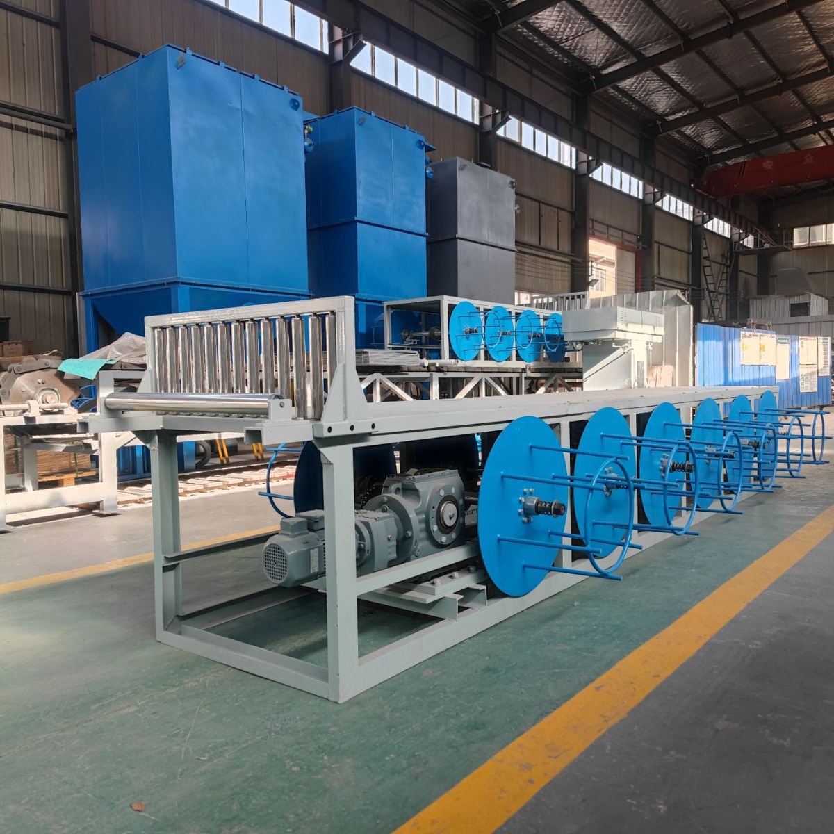 Multi-flow aluminum rod continuous casting machine factory direct 9.5mm electrical aluminum rod continuous casting machine production line