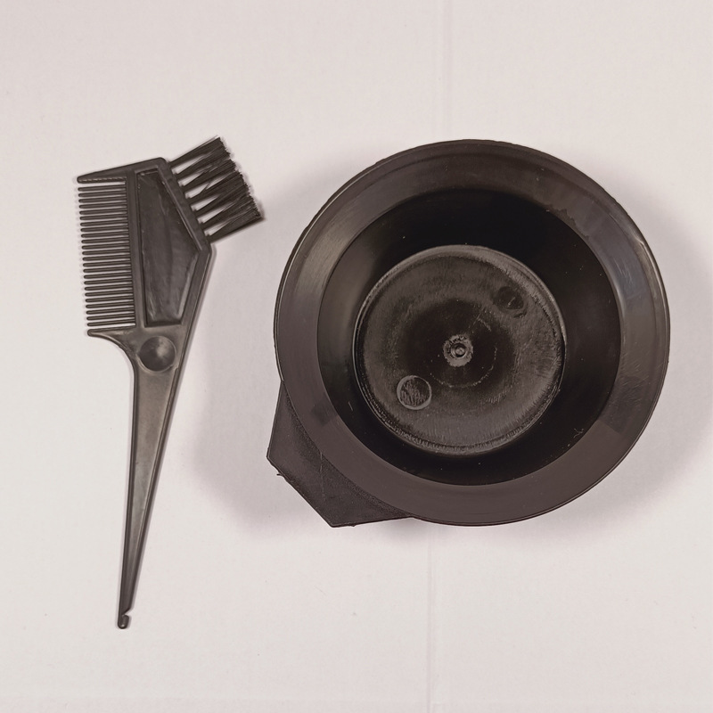 Hair Salon Hair Coloring Tools Oil Treatment Bowl Comb Barber Shop Perm Dyeing Supplies Dyeing Cream Color Toning Bowl Disposable Tool Set