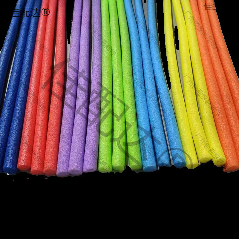 Colorful Kindergarten Sticks Handmade Sponge Wedding Pearl Cotton Tube Stick Foam Strip Arrangement Filled Swimming Floating Solid