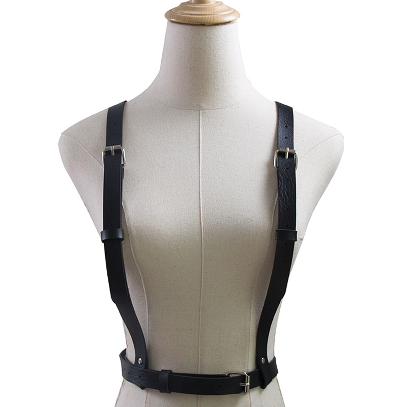 European and American Punk Corset Waist Beauty Back Chest Strap Sling Fashion Wear Body Harness Strap Sexy Strap Belt