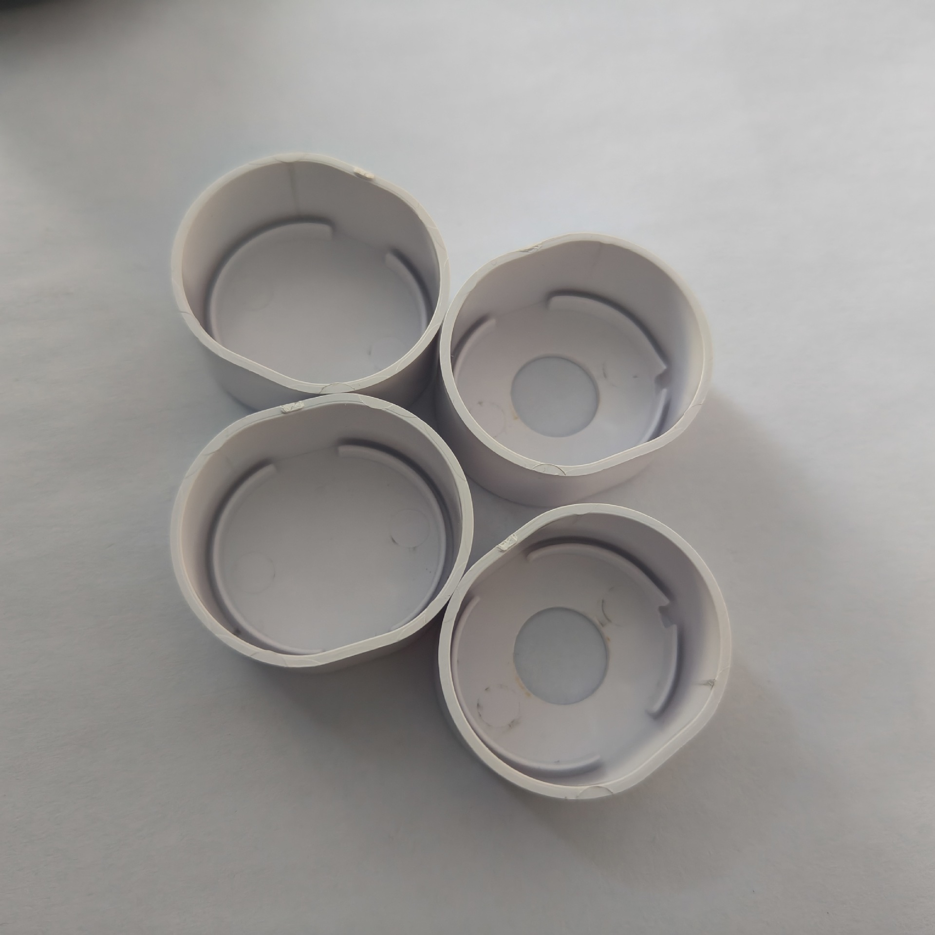 Factory direct LED lamp plug 17 round perforated non-perforated lamp fittings, LED fluorescent lamp fittings