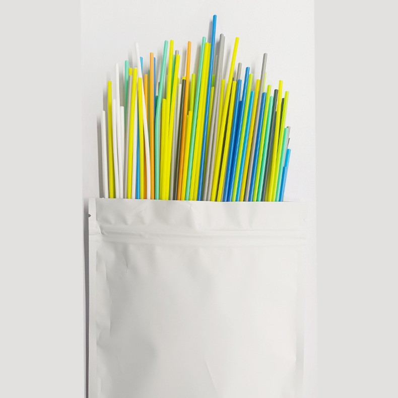 Factory direct supply cross-border dedicated 3d printing pen consumables strip low temperature PCL2.5mm diameter 15cm length