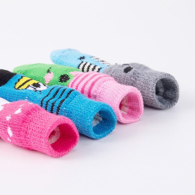 Dog socks anti-scratch anti-dirty anti-slip foot cover dog bixiong teddy dog shoes cat shoes pet supplies