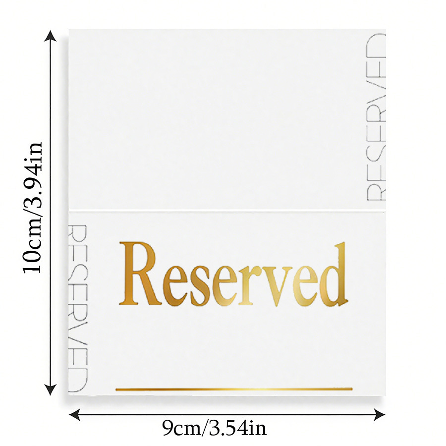 Cream Gold Letter Table Cards for Children's Graduation Party Photo Props, Stackable, Lightweight and Portable