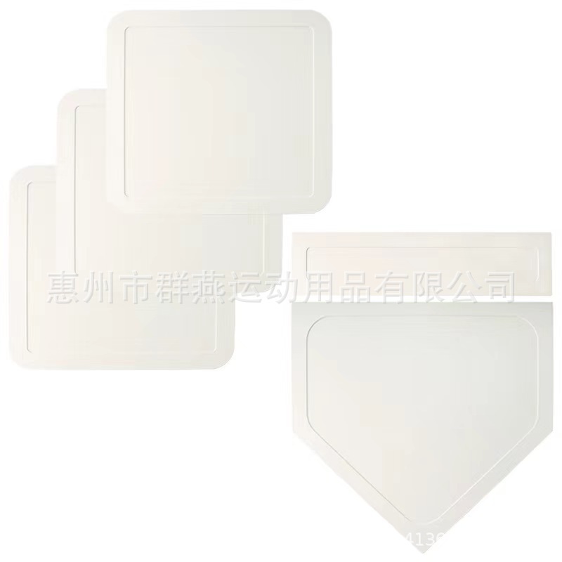 Пластина для бейсбола и софтбола 5 предметов, пленка для базы, сумка для базы, маты для питчера, оборудование для бейсбольного поля, резиновая водонепроницаемая сумка для базы