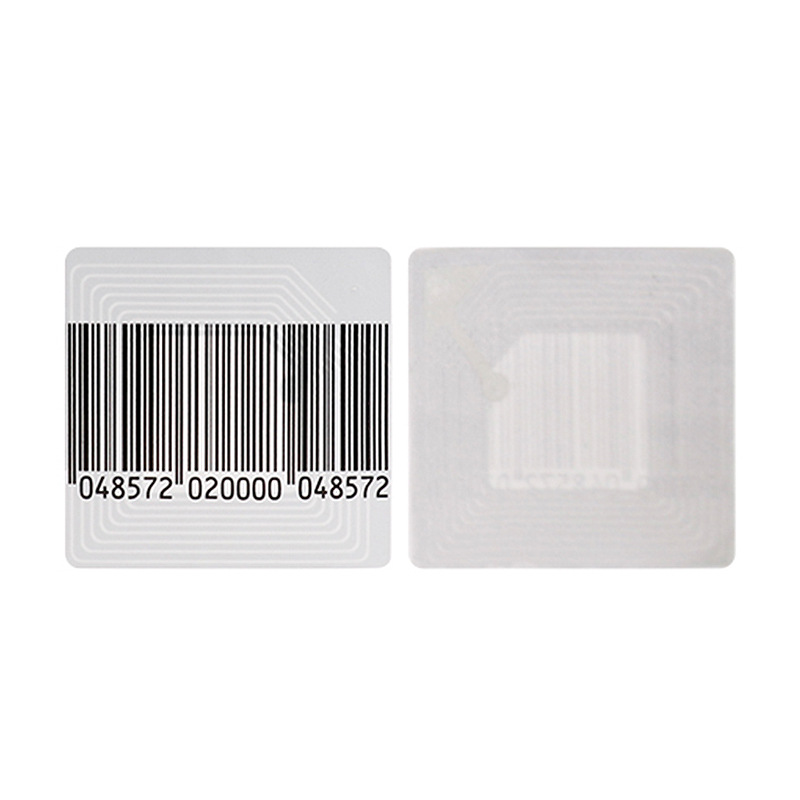 Rf Label Soft Label Supermarket Anti-Theft Label Cosmetics Anti-Theft Blank Barcode Anti-Theft Sticker Wholesale