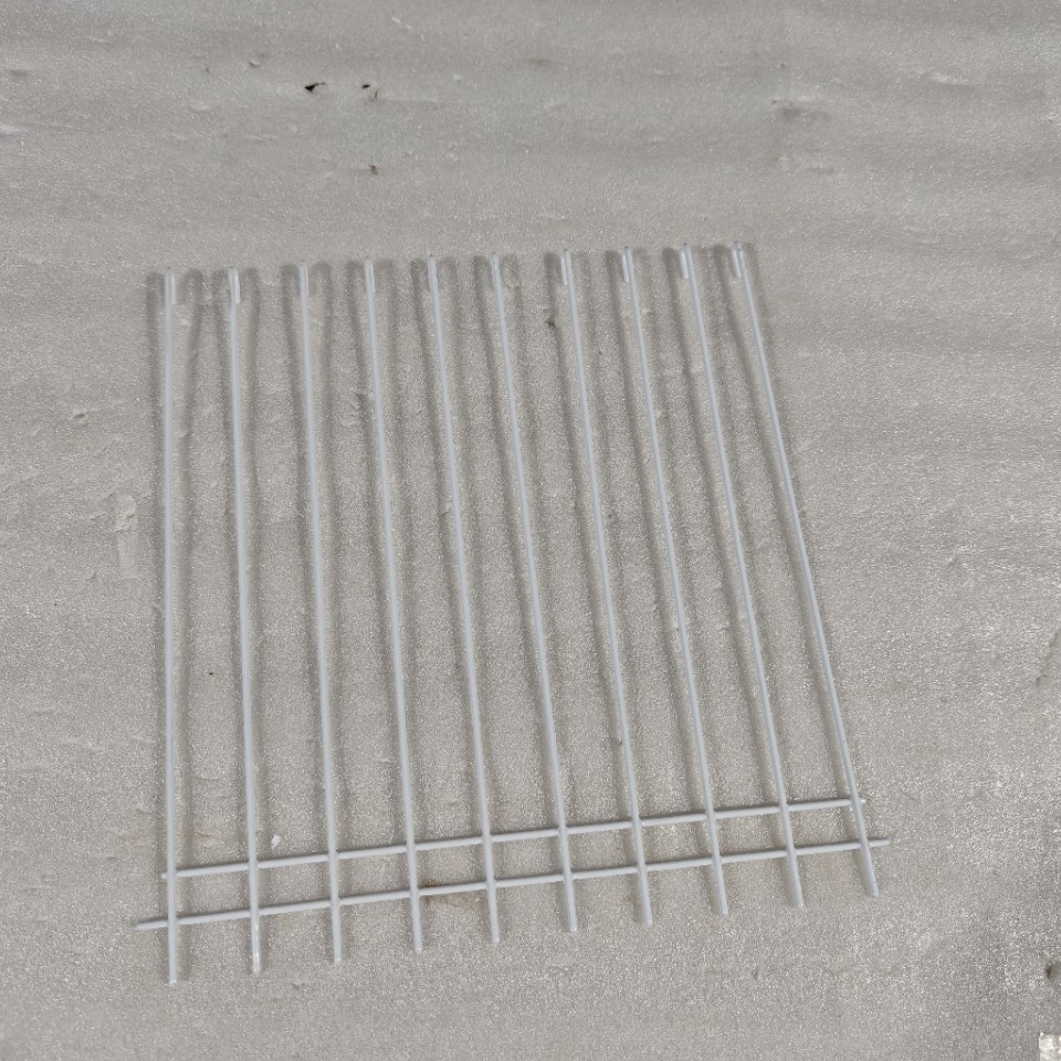 S Stainless Steel Barbecue Mesh with Feet 304 Mesh Thickened Rectangular Mesh Barbecue Mesh Grill Mesh Dipped in Plastic Processing