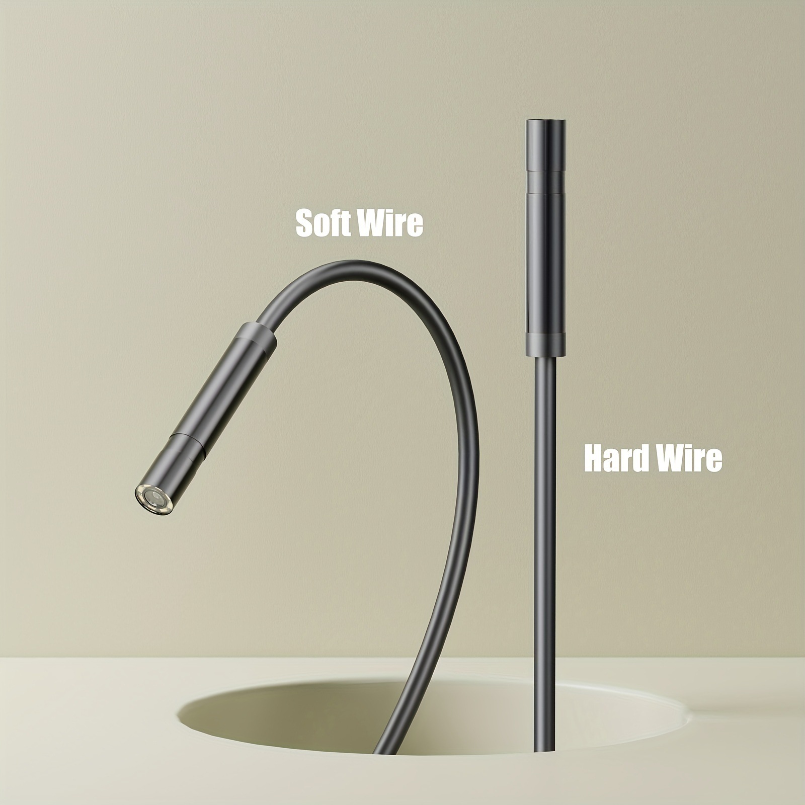 Type C High-Definition Mobile Endoscope 8.0mm 1.2m High-Definition Industrial Pipeline Endoscope Suitable for Android Phones