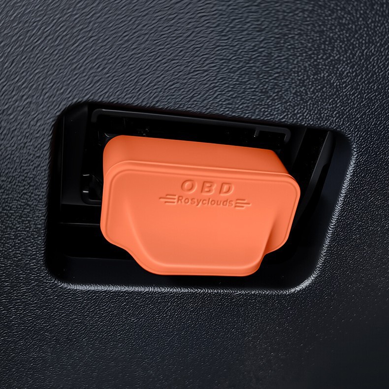 Suitable for ideal Audi Weilai interior accessories OBD protective cover computer diagnosis dust cover car modification supplies