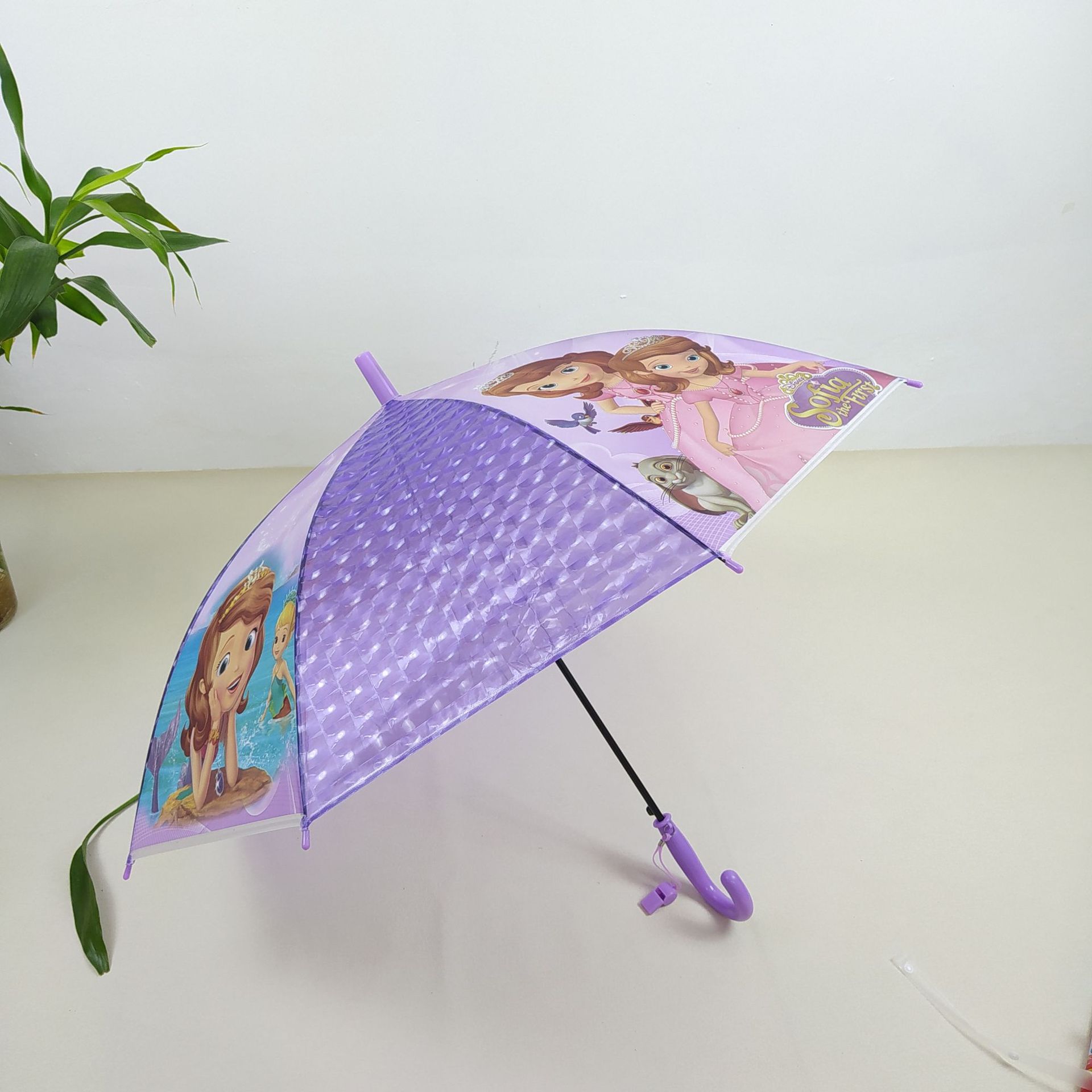 Foreign trade Original order student umbrella children's umbrella Cartoon Cartoon kindergarten children's umbrella semi-automatic portable factory wholesale