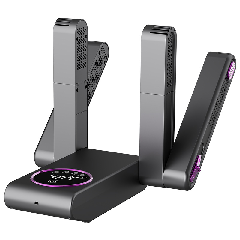 New foldable shoe drying machine constant temperature dehumidification odor portable shoe drying device timing quick drying shoe artifact cross-border